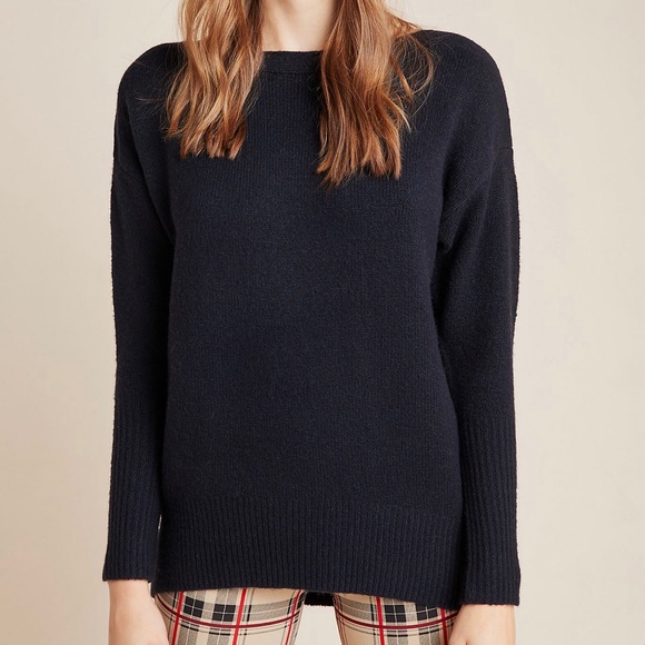 Anthropologie Naomi Sweater Black 